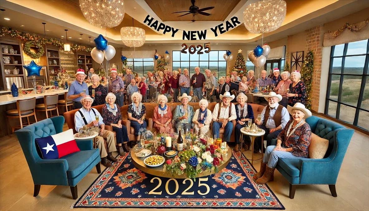 Welcoming 2025 with Joy and New Beginnings at Argent Court in Texas